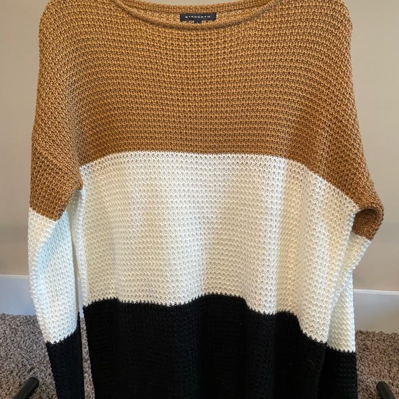 Staccato Sweaters - Never Staccato Sweater from Dry Goods. Multi-colored